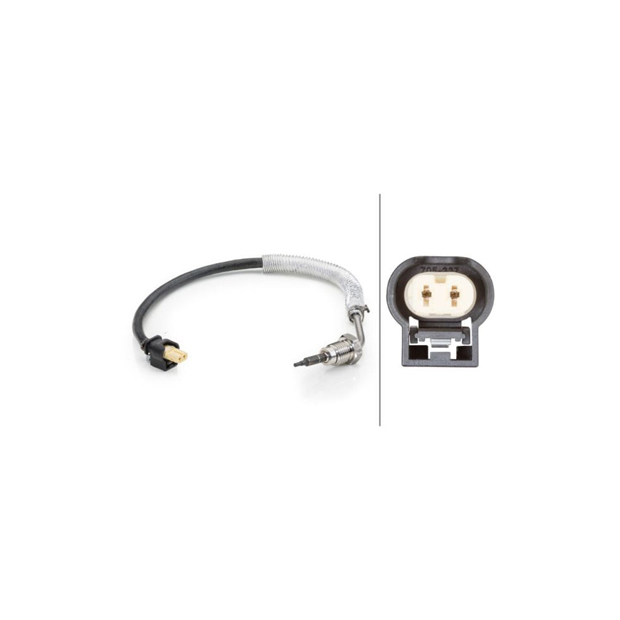 Hella 6PT 014 494-191 Sensor, Exhaust Gas Temperature Suitable For Mercedes-Benz Sprinter