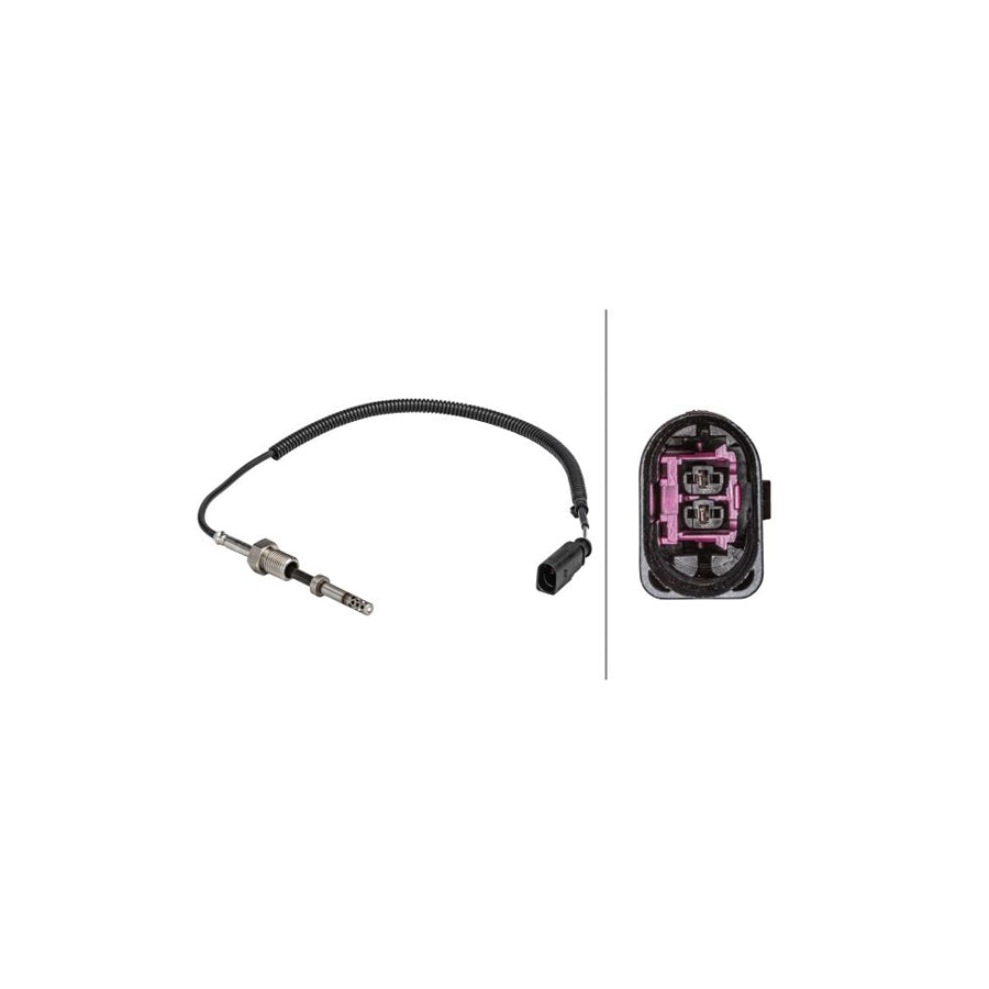 Hella 6PT 358 181-101 Sensor, Exhaust Gas Temperature