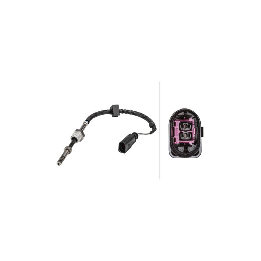 Hella 6PT 358 181-311 Sensor, Exhaust Gas Temperature