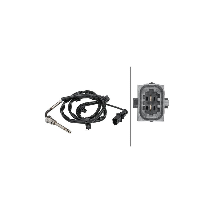 Hella 6PT 358 181-401 Sensor, Exhaust Gas Temperature