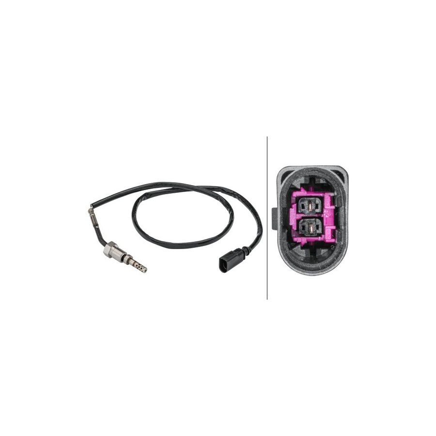 Hella 6PT 358 181-431 Sensor, Exhaust Gas Temperature