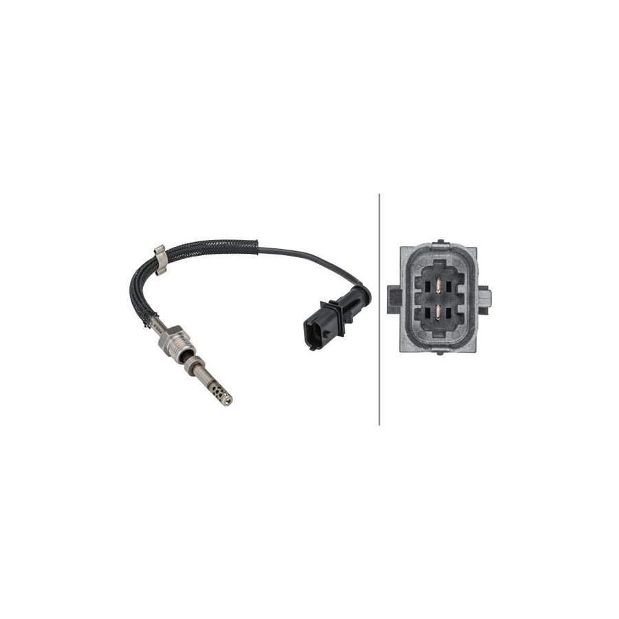 Hella 6PT 358 181-461 Sensor, Exhaust Gas Temperature