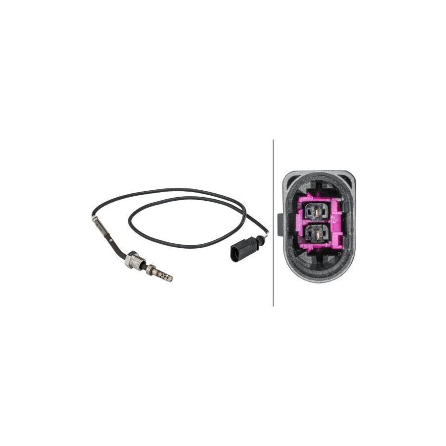 Hella 6PT 358 181-541 Sensor, Exhaust Gas Temperature