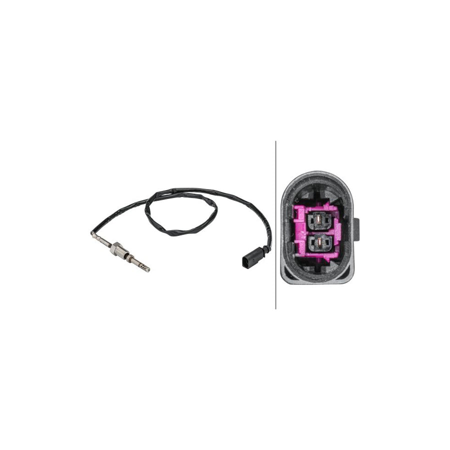 Hella 6PT 358 181-561 Sensor, Exhaust Gas Temperature For VW Amarok Pickup (2HA, 2HB, S1B, S6B, S7A, S7B)
