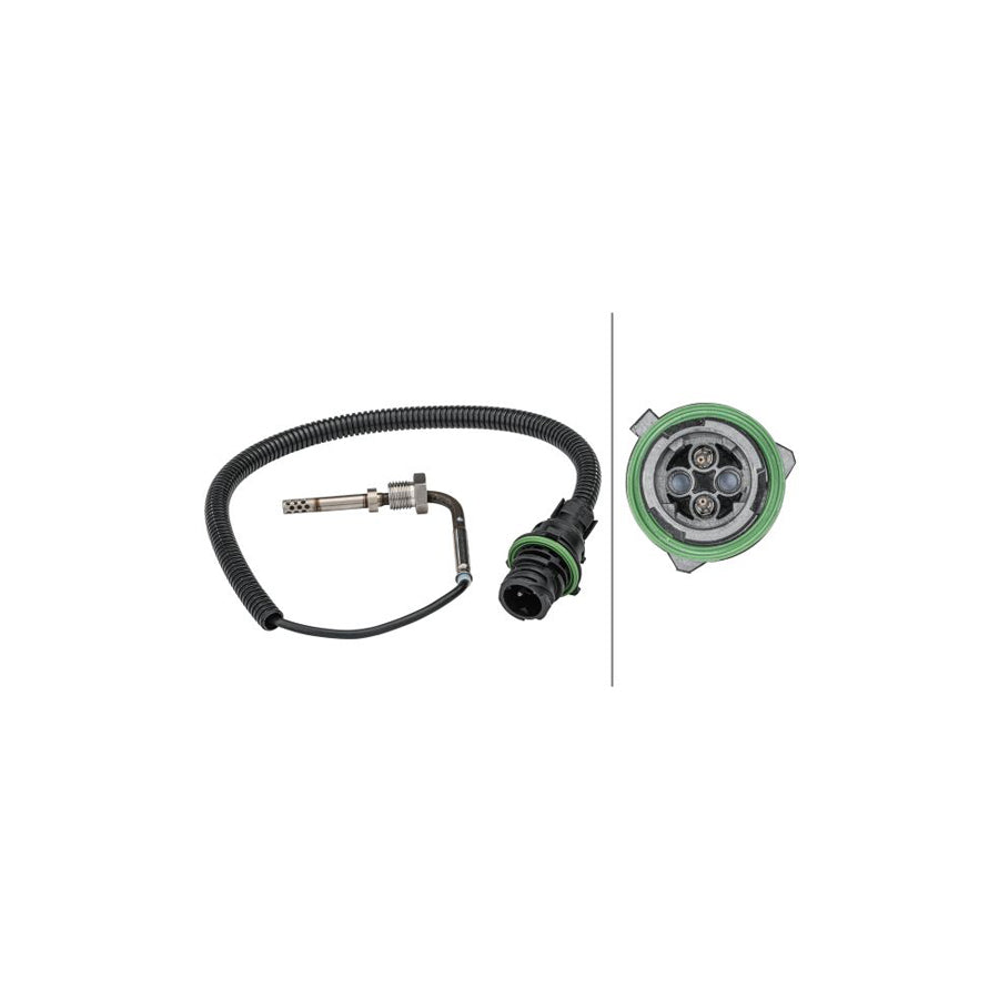 Hella 6PT 358 181-581 Sensor, Exhaust Gas Temperature For