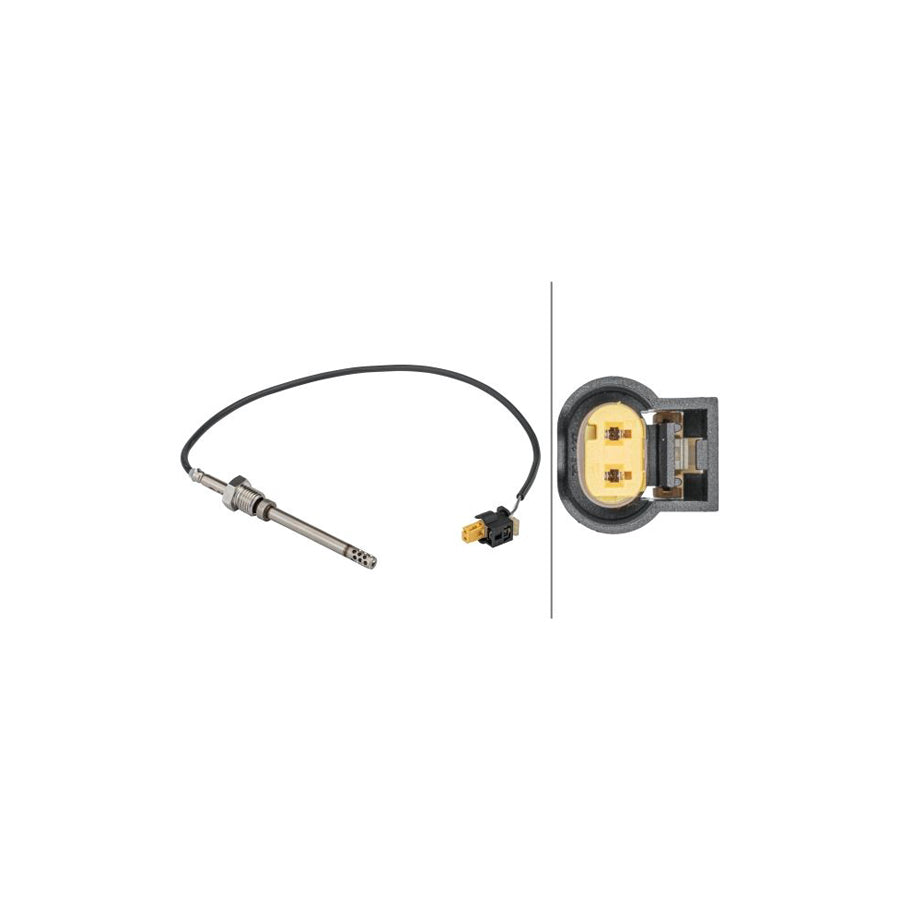 Hella 6PT 358 181-611 Sensor, Exhaust Gas Temperature