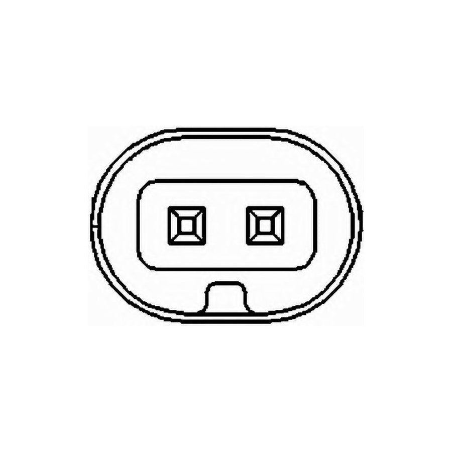 Hella 6PU 009 106-931 Abs Sensor