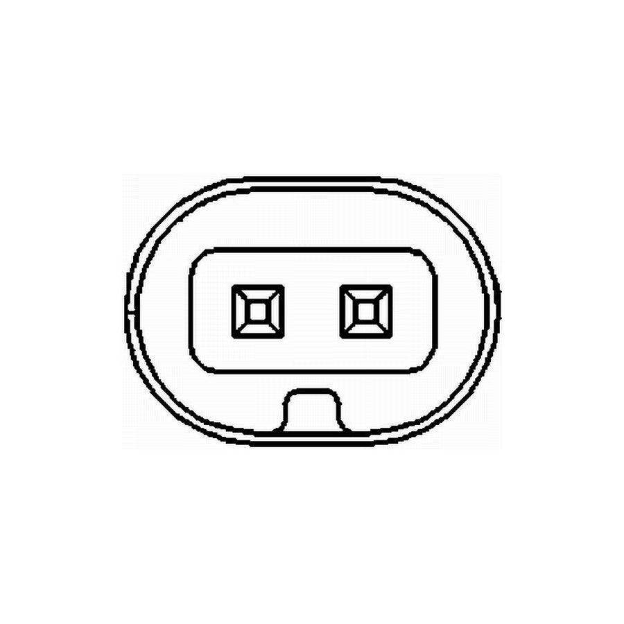 Hella 6PU 009 106-951 Abs Sensor