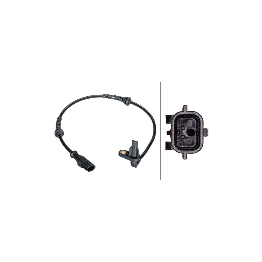 Hella 6PU 012 679-341 Abs Sensor