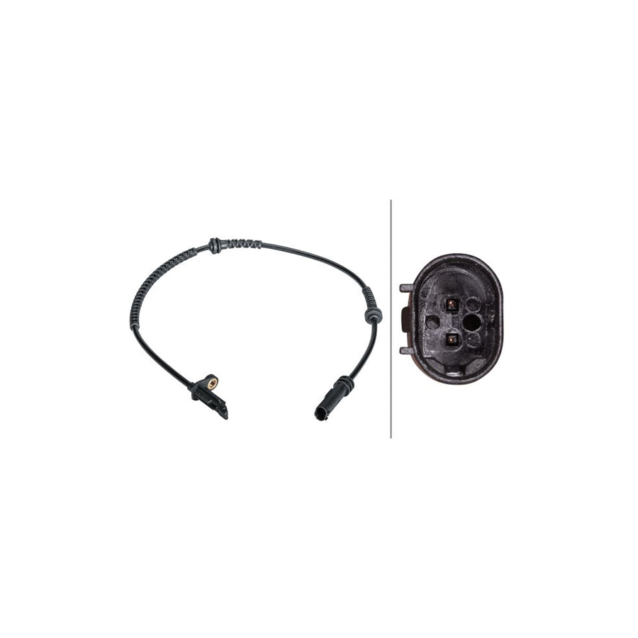 Hella 6PU 012 679-511 Abs Sensor
