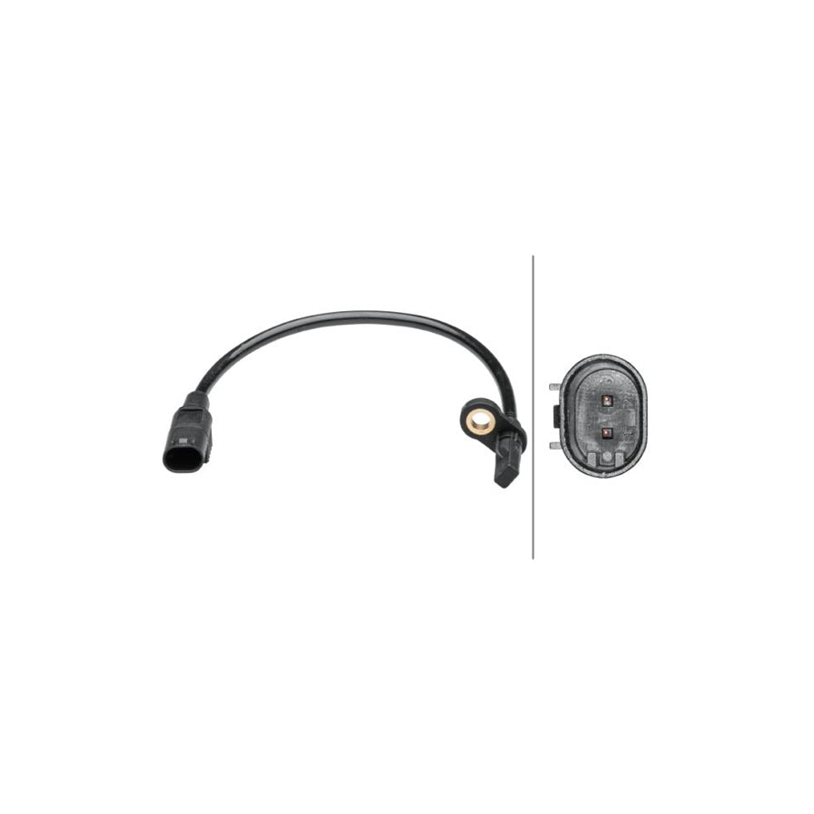 Hella 6PU 012 679-551 Abs Sensor
