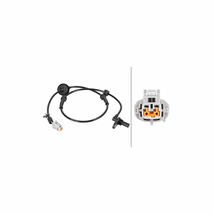 Hella 6PU 012 806-751 Abs Sensor For Nissan Altima III (L31)