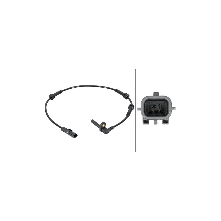 Hella 6PU 012 806-861 Abs Sensor