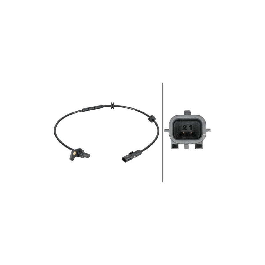 Hella 6PU 012 806-871 Abs Sensor