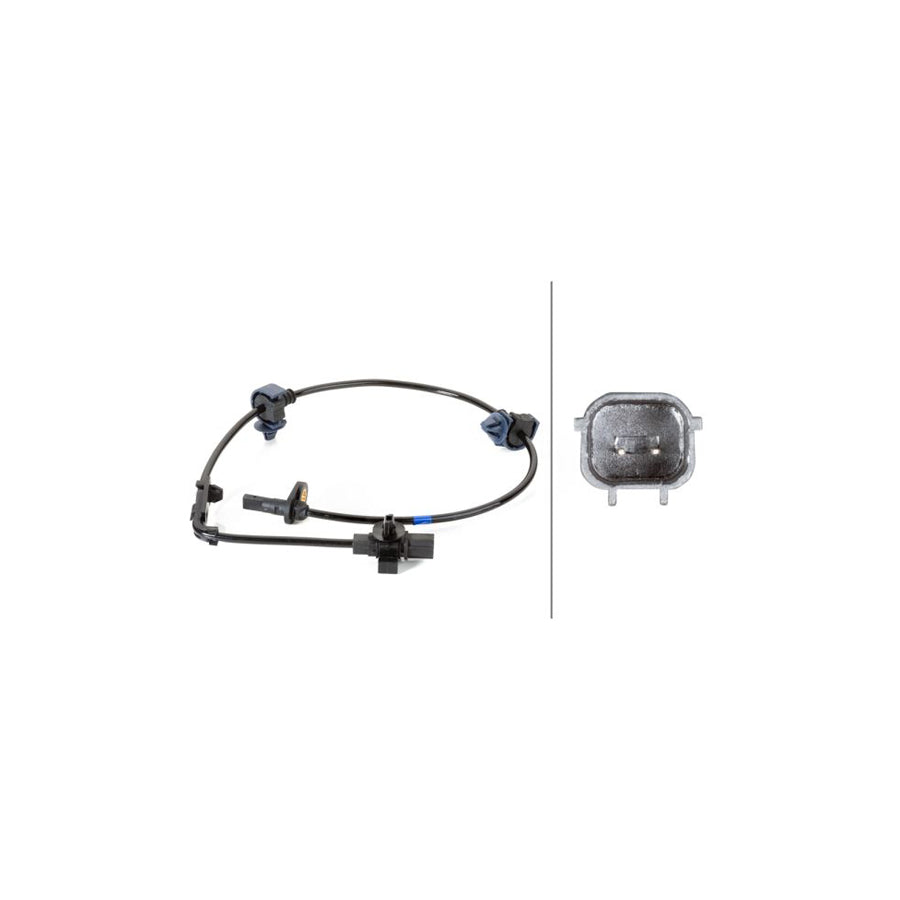 Hella 6PU 230 040-071 Abs Sensor For Honda Civic