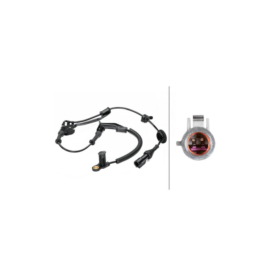 Hella 6PU 230 040-461 Abs Sensor For Ford Usa Escape Ii