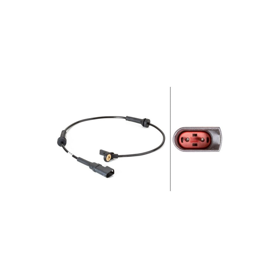 Hella 6PU 230 040-481 Abs Sensor