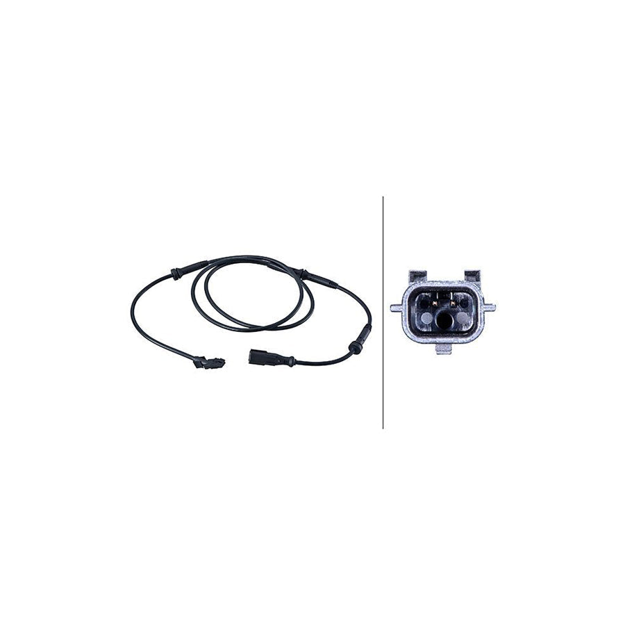 Hella 6PU 358 216-021 Abs Sensor