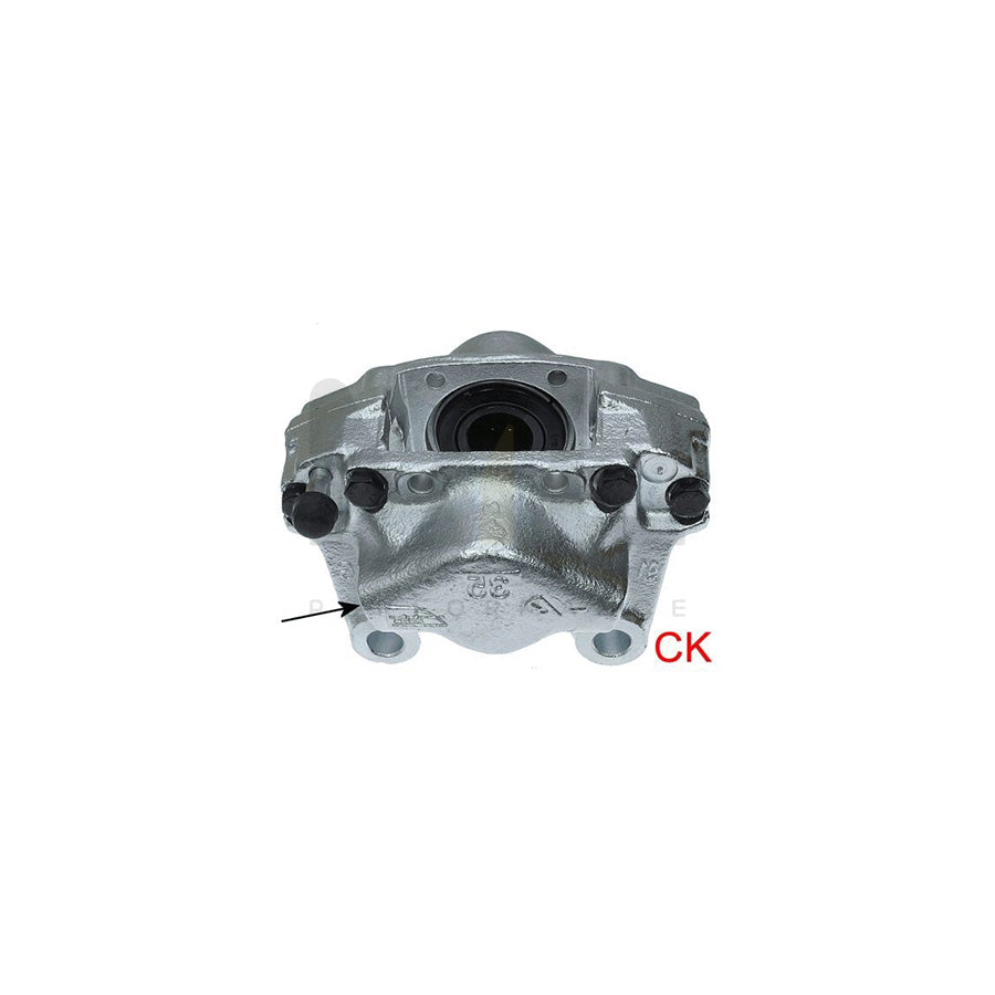 HELLA 8AC 355 381-661 Brake Caliper without holder