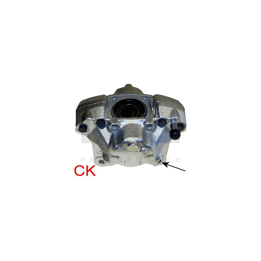 HELLA 8AC 355 384-111 Brake Caliper without holder
