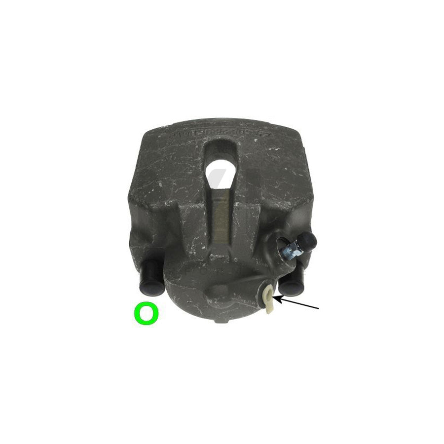 HELLA 8AC 355 393-051 Brake Caliper for BMW 5 Series without holder