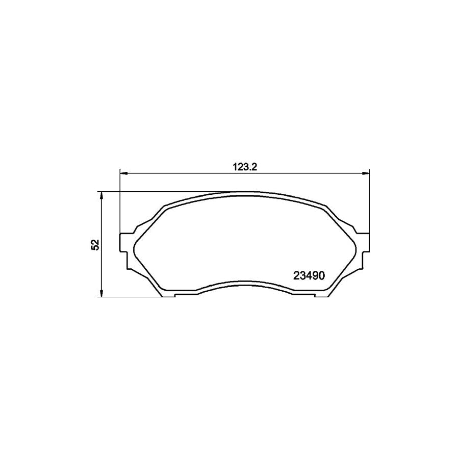 Hella 8AM 355 501-611 Brake Master Cylinder