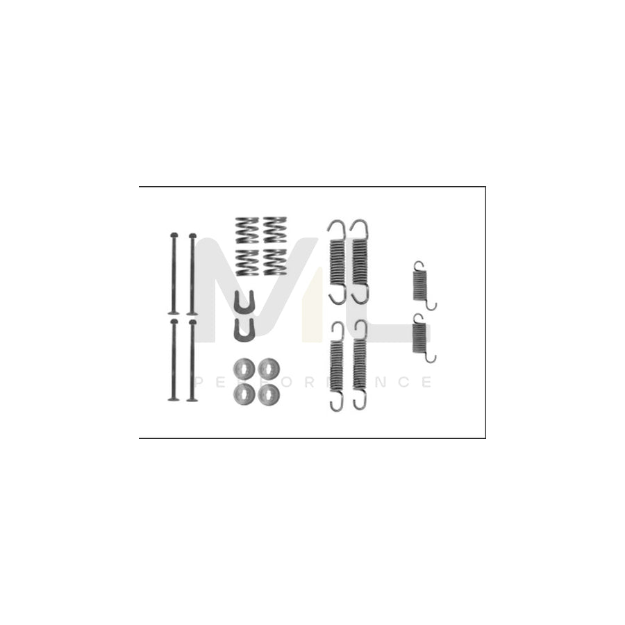 HELLA 8DB 355 000-011 Brake Shoe Set 脴: 177,8mm