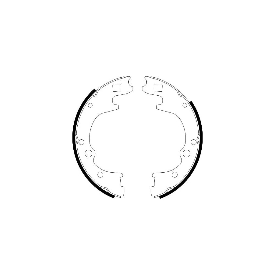 Hella 8DB 355 002-111 Brake Shoe Set