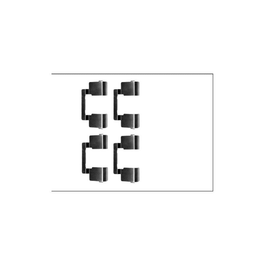 Hella 8DZ 355 205-571 Accessory Kit, Disc Brake Pads