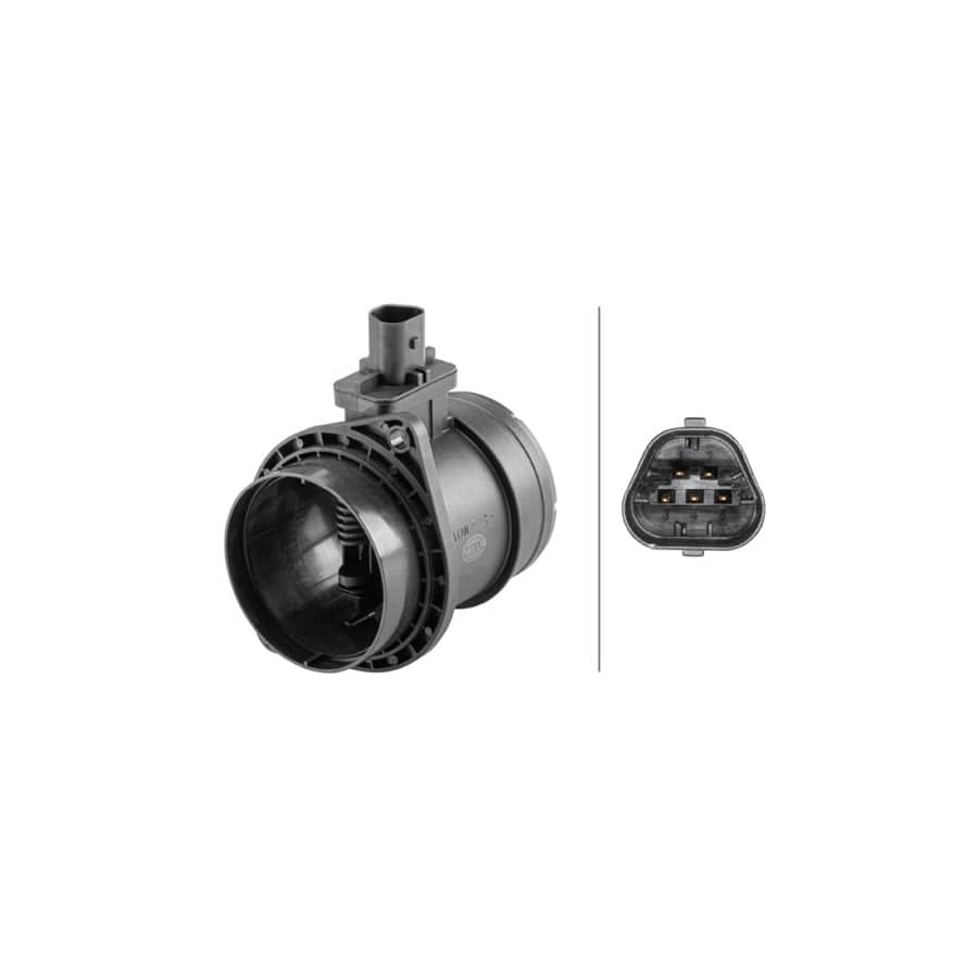 Hella 8ET 358 095-631 Mass Air Flow Sensor