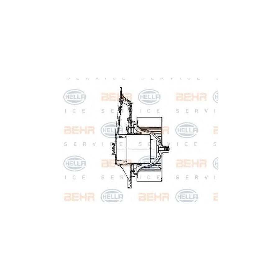 Hella 8EW 009 159-761 Interior Blower