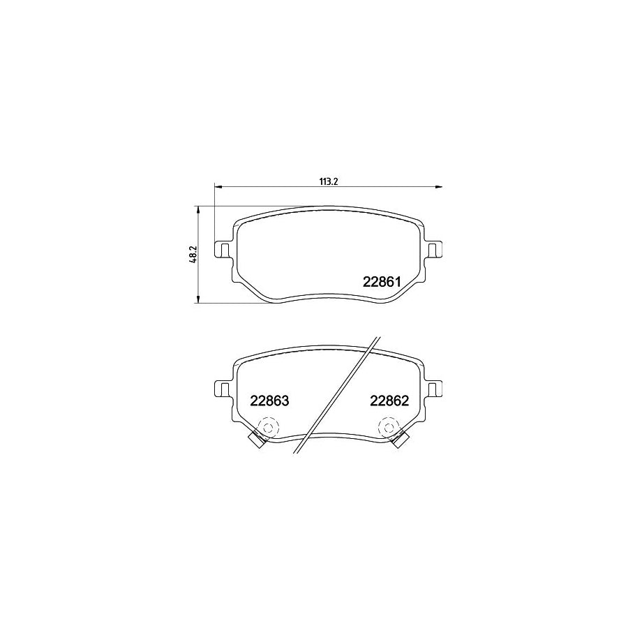 Hella 8FH 351 315-681 Heater Matrix