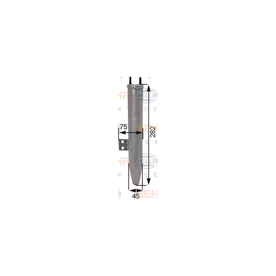 Hella 8FT 351 193-294 Dryer, Air Conditioning
