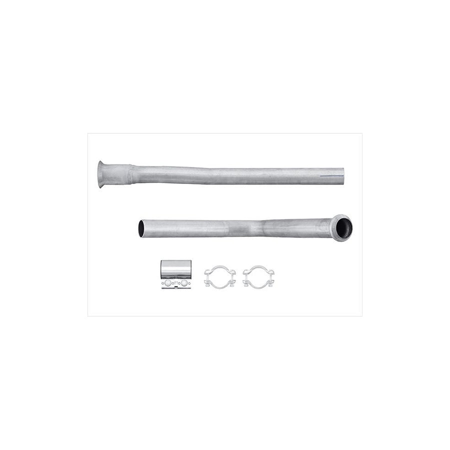Hella 8LA 366 001-241 Exhaust Pipe For Renault Clio I Hatchback
