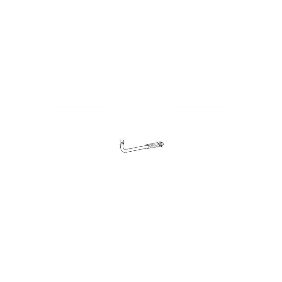 Hella 8LA 366 004-351 Exhaust Pipe