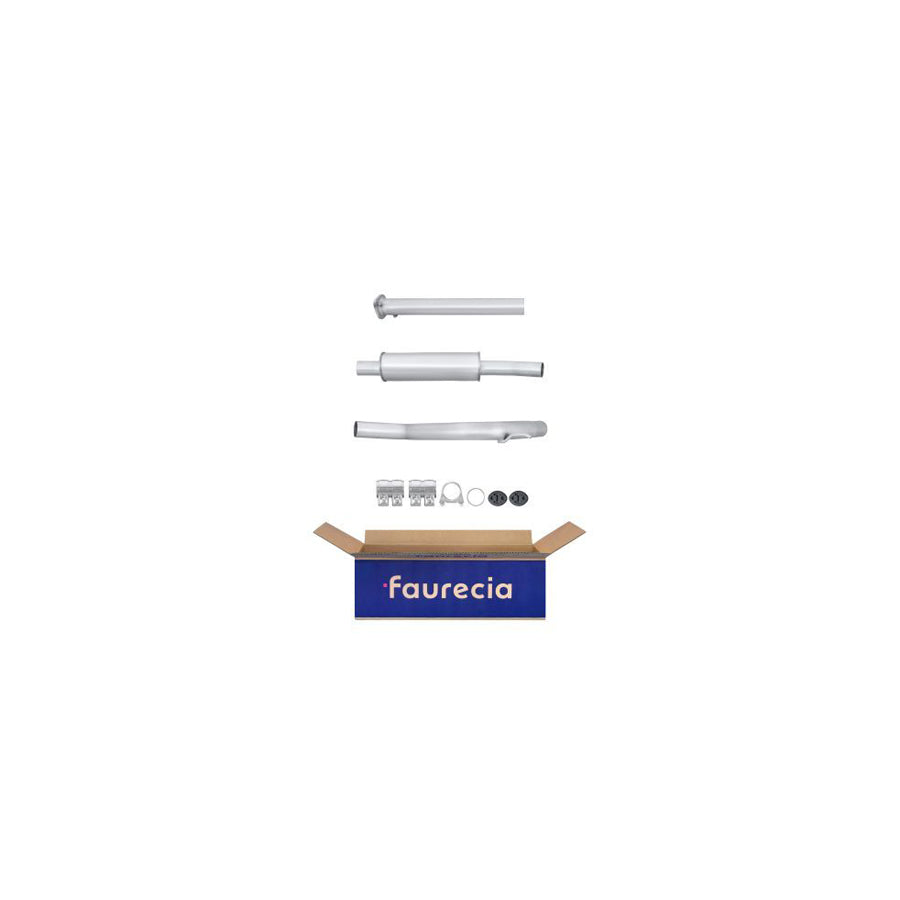 Hella 8LB 366 021-001 Front Silencer For Ford Mondeo