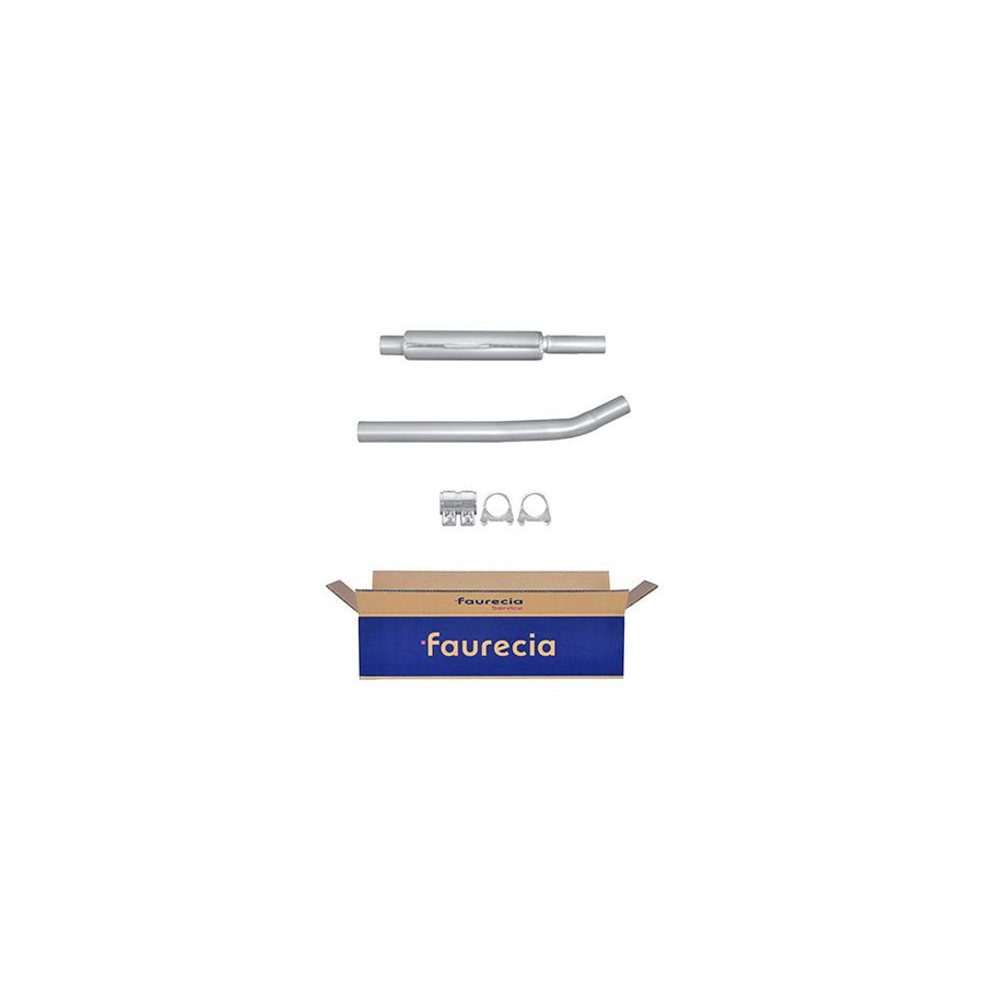 Hella 8LB 366 021-331 Front Silencer For Peugeot 504 Saloon