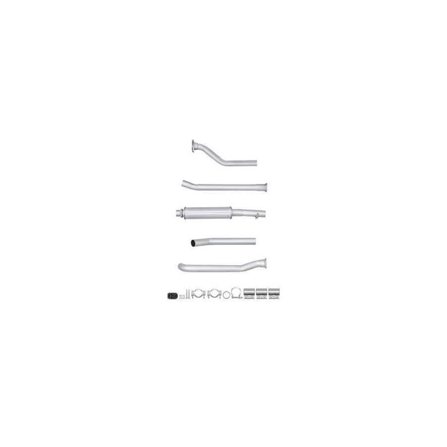 Hella 8LB 366 021-461 Front Silencer For Peugeot 306