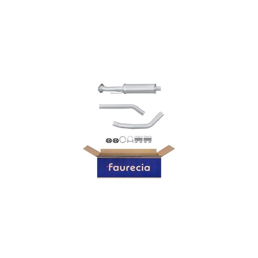 Hella 8LB 366 021-901 Front Silencer For Nissan Note I (E11, NE11)