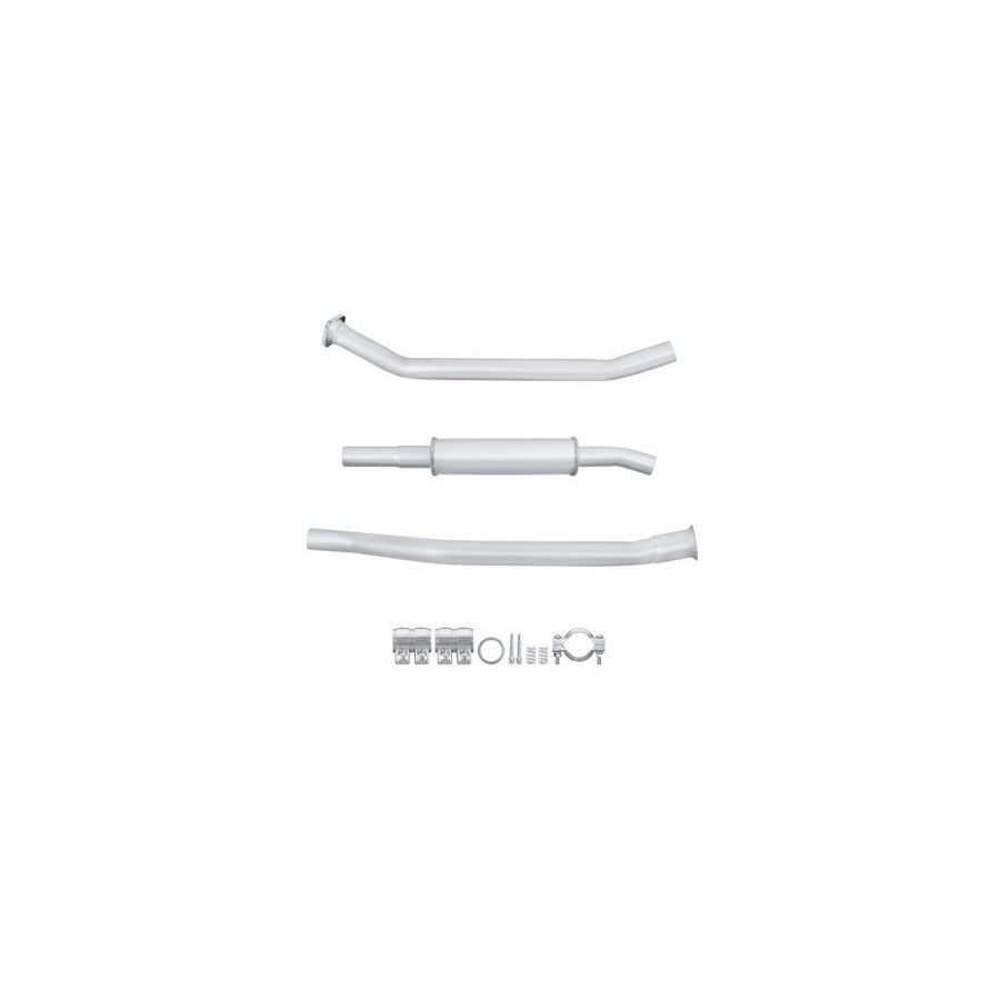 Hella 8LC 366 023-281 Middle Silencer For Citroen Zx Hatchback (N2)
