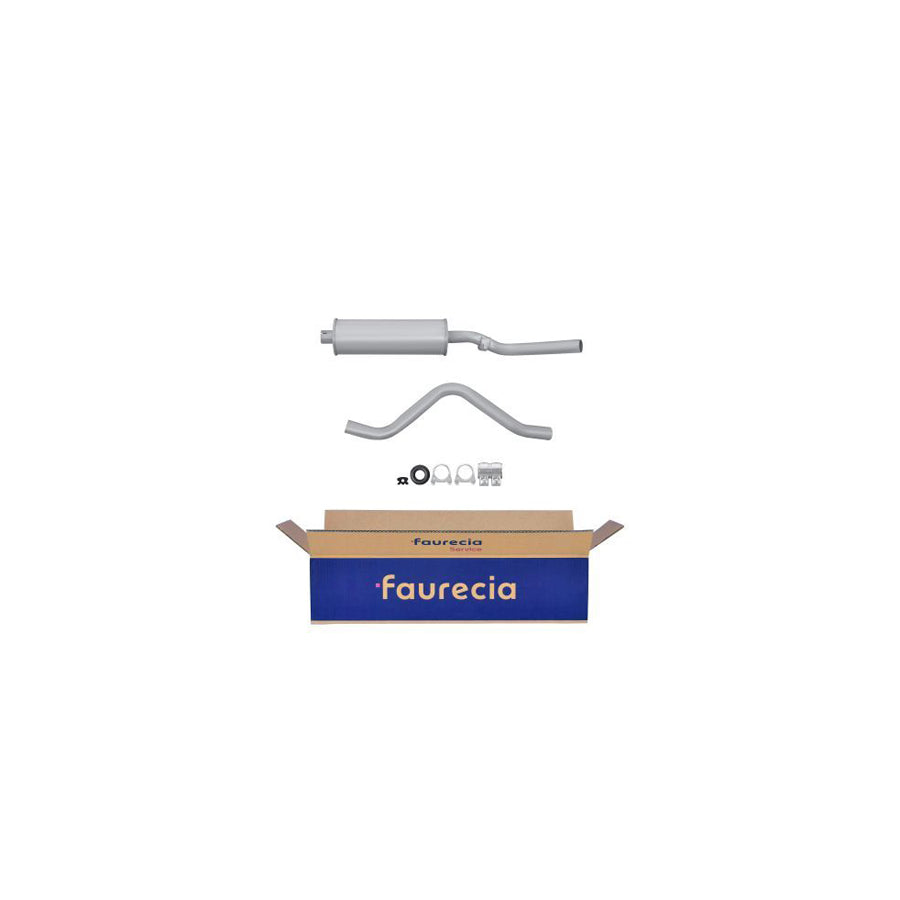 Hella 8LC 366 024-401 Middle Silencer For Opel Kadett E Caravan (T85)