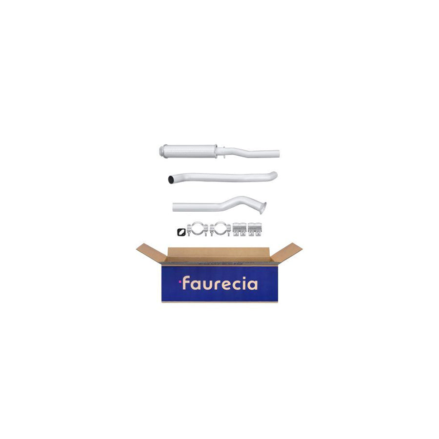Hella 8LC 366 024-991 Middle Silencer For Peugeot 405
