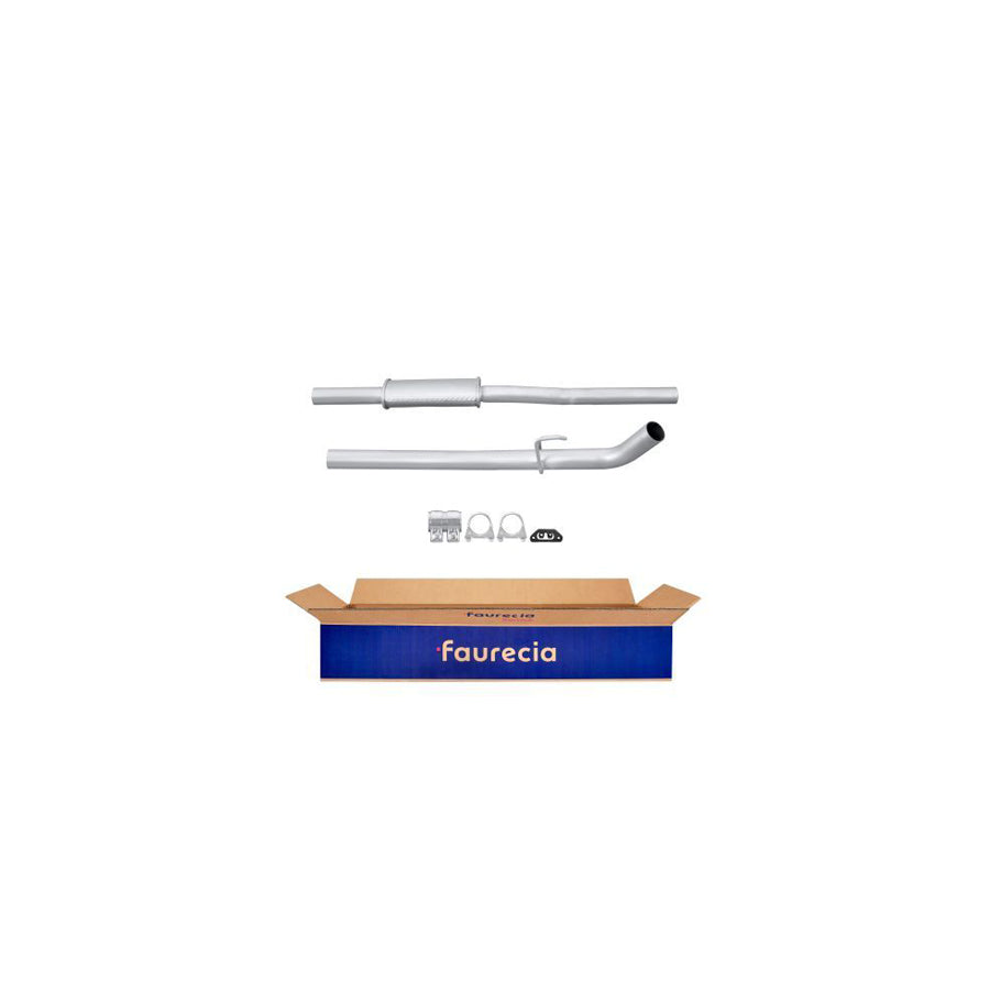Hella 8LC 366 025-551 Middle Silencer For Renault 9 Saloon (L42_)