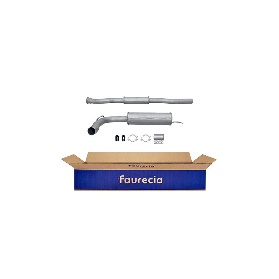 Hella 8LC 366 025-671 Middle Silencer For Renault 21 Estate