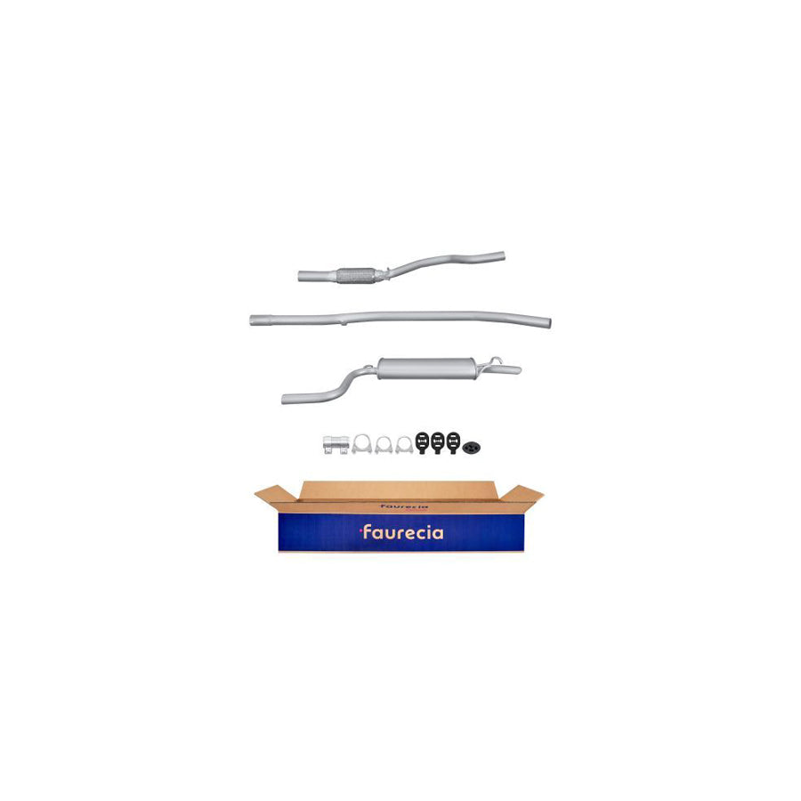 Hella 8LD 366 029-341 Rear Silencer For Fiat Seicento / 600 Hatchback (187)