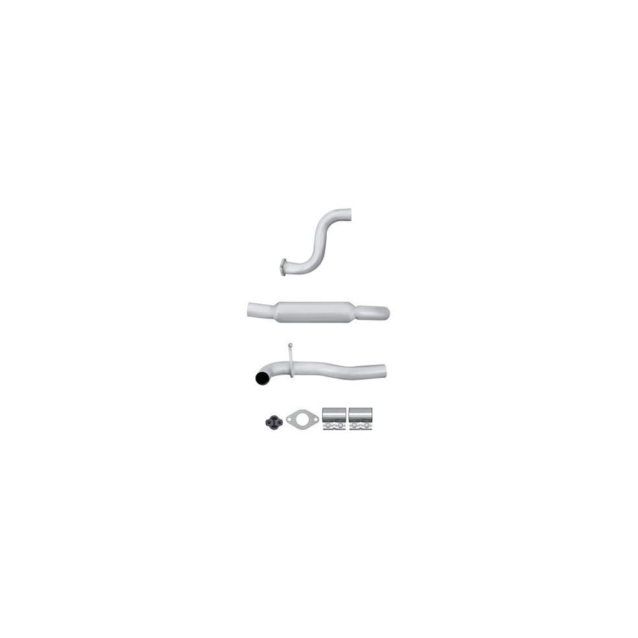 Hella 8LD 366 029-651 Rear Silencer For Hyundai H100