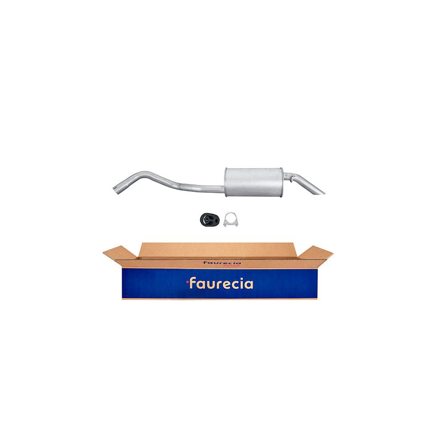 Hella 8LD 366 029-781 Rear Silencer For Ford Escort Mk6 Saloon (GAL, AFL)