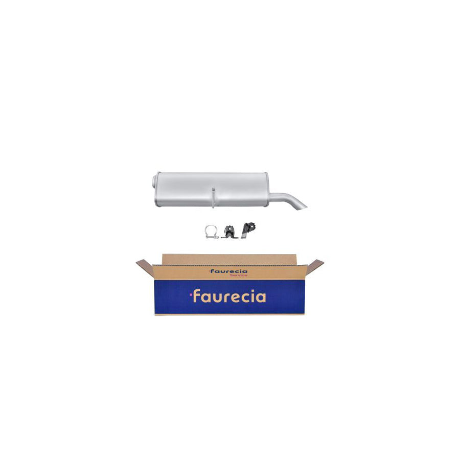 Hella 8LD 366 032-321 Rear Silencer For Citroen C4