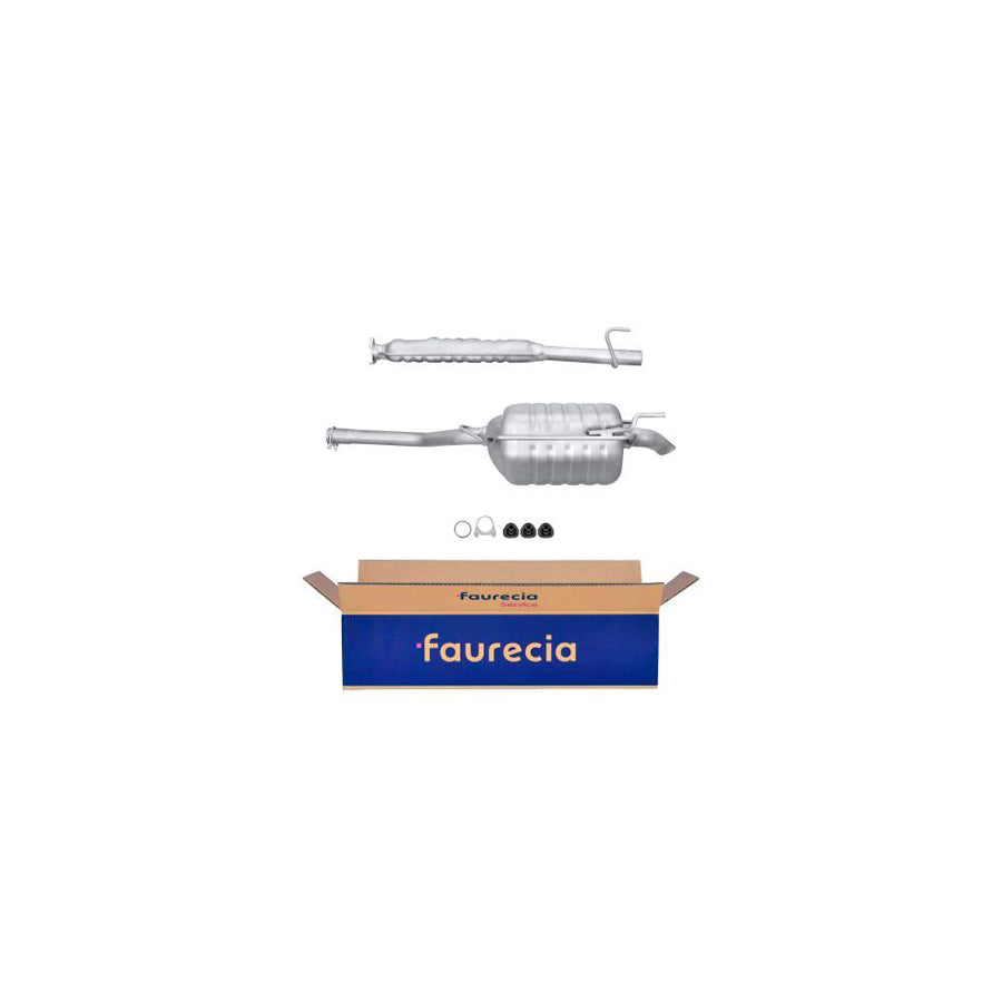 Hella 8LD 366 033-221 Rear Silencer Suitable For Mercedes-Benz C-Class