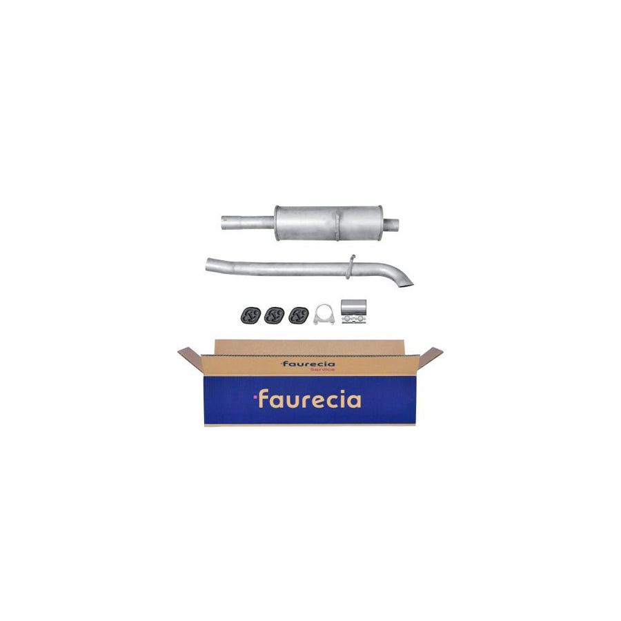 Hella 8LD 366 033-411 Rear Silencer Suitable For Mercedes-Benz A-Class (W168)